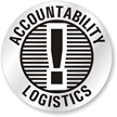 Accountability Logistics Hard Hat Stickers