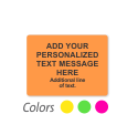 Customizable Fluorescent Label Template
