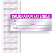 5/8" x 1½" Calibration Label