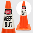 Danger Keep Out Cone Collar