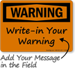 Warning Sign