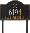 Bayou Vista Standard Lawn Plaque, Two Lines