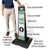 LotBoss Portable sign features