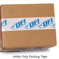 Personalized packing tape with custom print