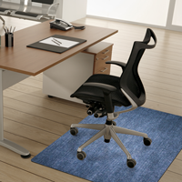 Desk Chair Mat in Place