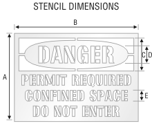 Stencil ST 0107