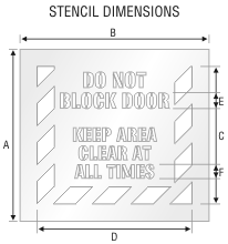 Stencil ST 0150