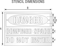 Stencil ST 0158