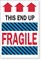 Fragile This End Up Label